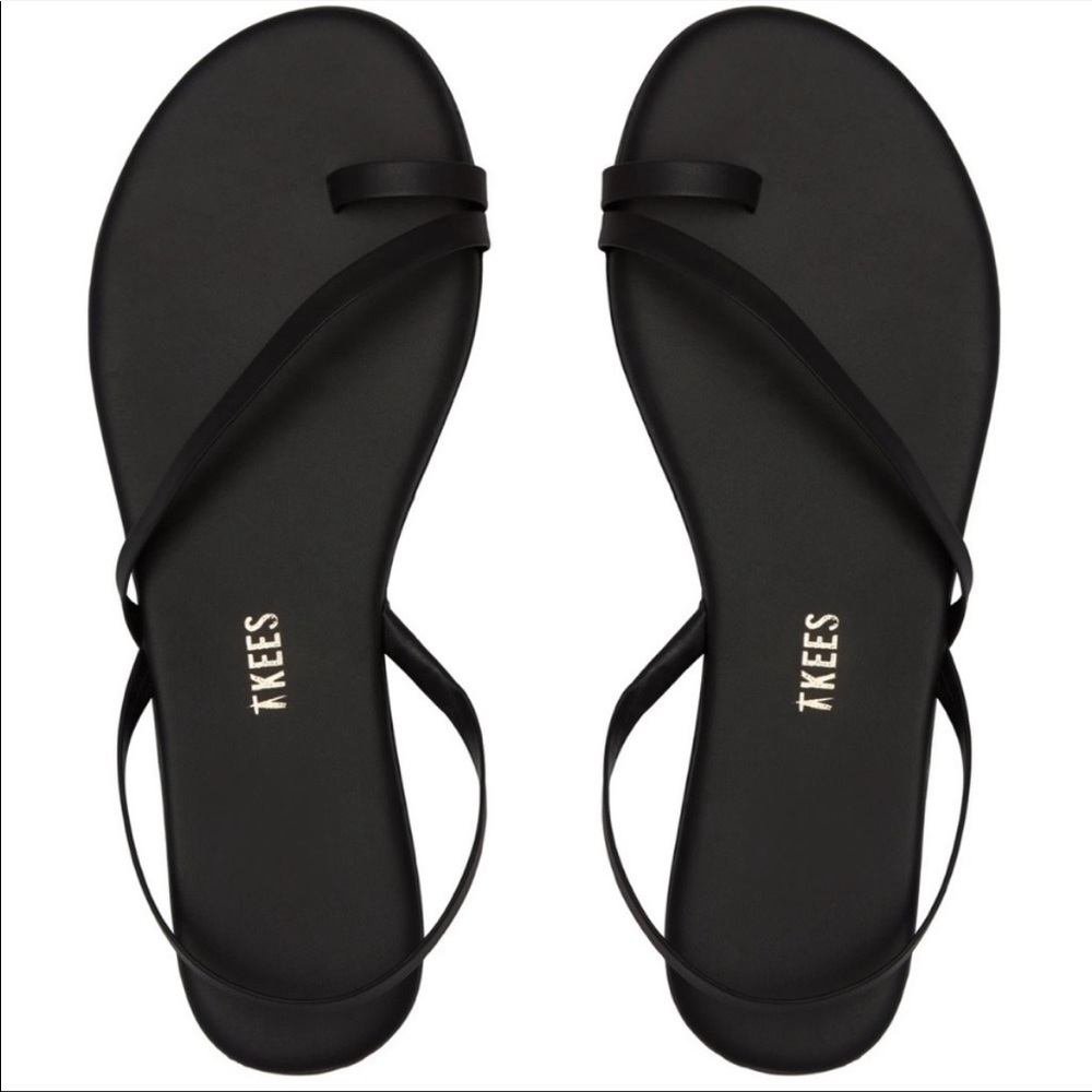 TKEES | Black LC Sandals | Size 7 Womens